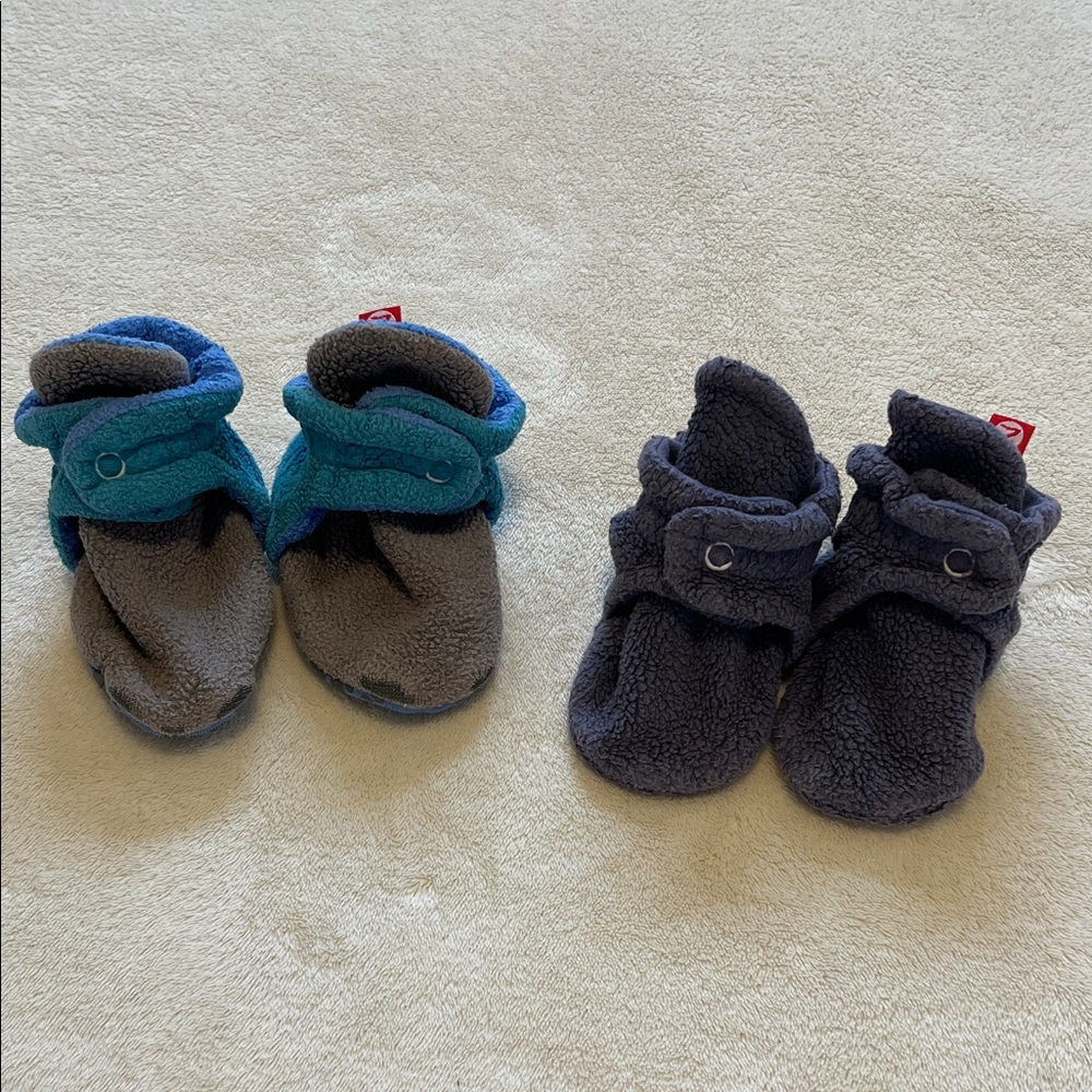 Zutano | Baby Fleece Booties Set
